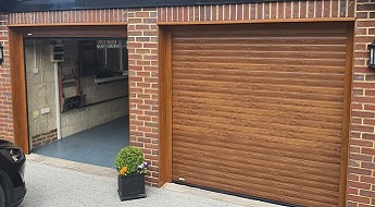 Double Roll-up Garage door
